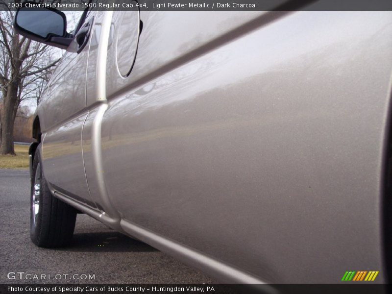 Light Pewter Metallic / Dark Charcoal 2003 Chevrolet Silverado 1500 Regular Cab 4x4