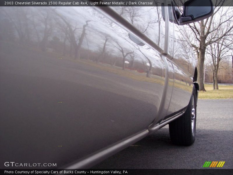 Light Pewter Metallic / Dark Charcoal 2003 Chevrolet Silverado 1500 Regular Cab 4x4