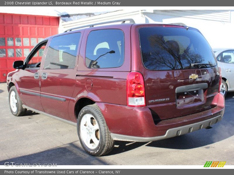 Bordeaux Red Metallic / Medium Gray 2008 Chevrolet Uplander LS