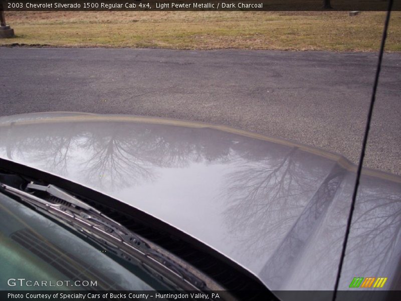 Light Pewter Metallic / Dark Charcoal 2003 Chevrolet Silverado 1500 Regular Cab 4x4