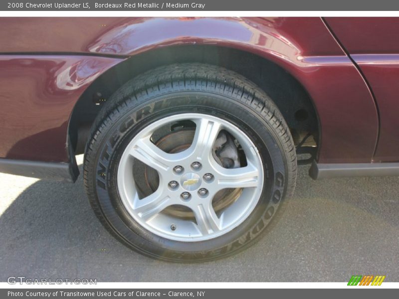 Bordeaux Red Metallic / Medium Gray 2008 Chevrolet Uplander LS