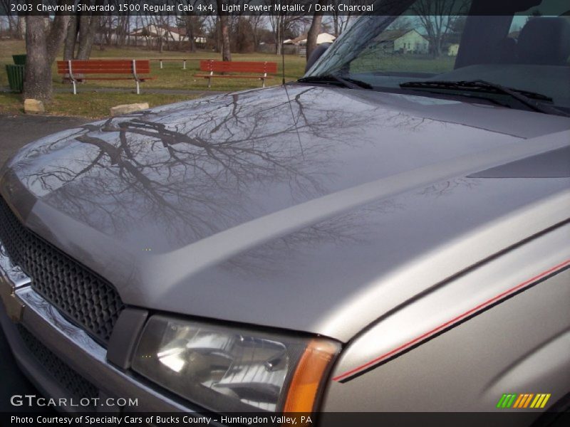 Light Pewter Metallic / Dark Charcoal 2003 Chevrolet Silverado 1500 Regular Cab 4x4