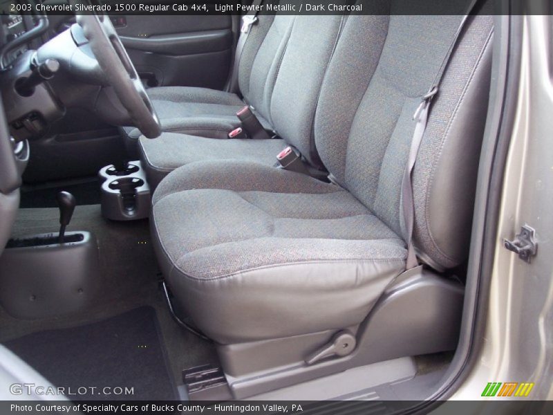 Light Pewter Metallic / Dark Charcoal 2003 Chevrolet Silverado 1500 Regular Cab 4x4
