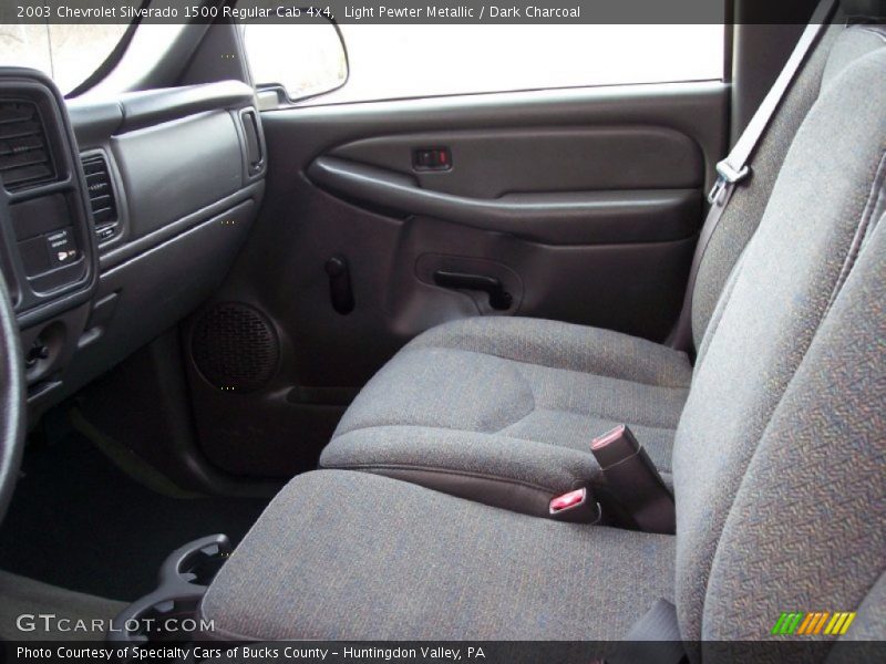 Light Pewter Metallic / Dark Charcoal 2003 Chevrolet Silverado 1500 Regular Cab 4x4