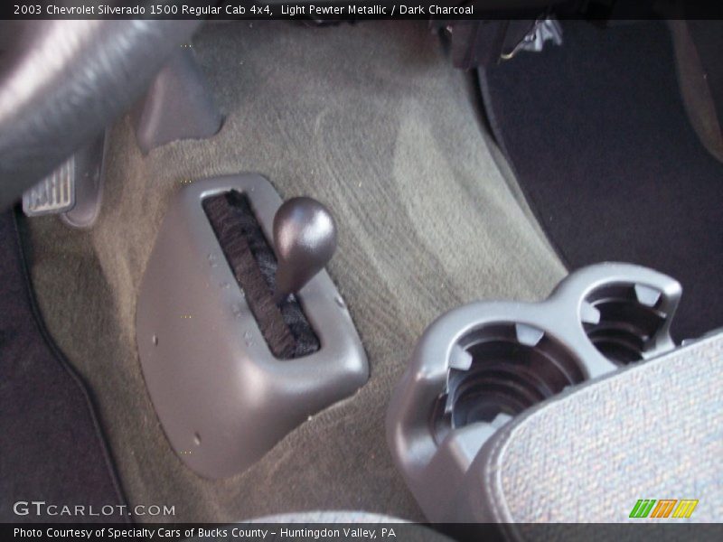 Light Pewter Metallic / Dark Charcoal 2003 Chevrolet Silverado 1500 Regular Cab 4x4