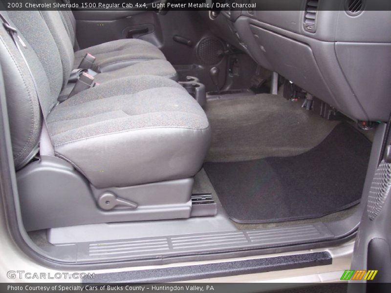 Light Pewter Metallic / Dark Charcoal 2003 Chevrolet Silverado 1500 Regular Cab 4x4