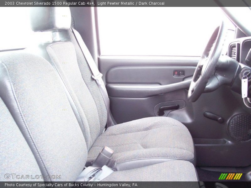 Light Pewter Metallic / Dark Charcoal 2003 Chevrolet Silverado 1500 Regular Cab 4x4
