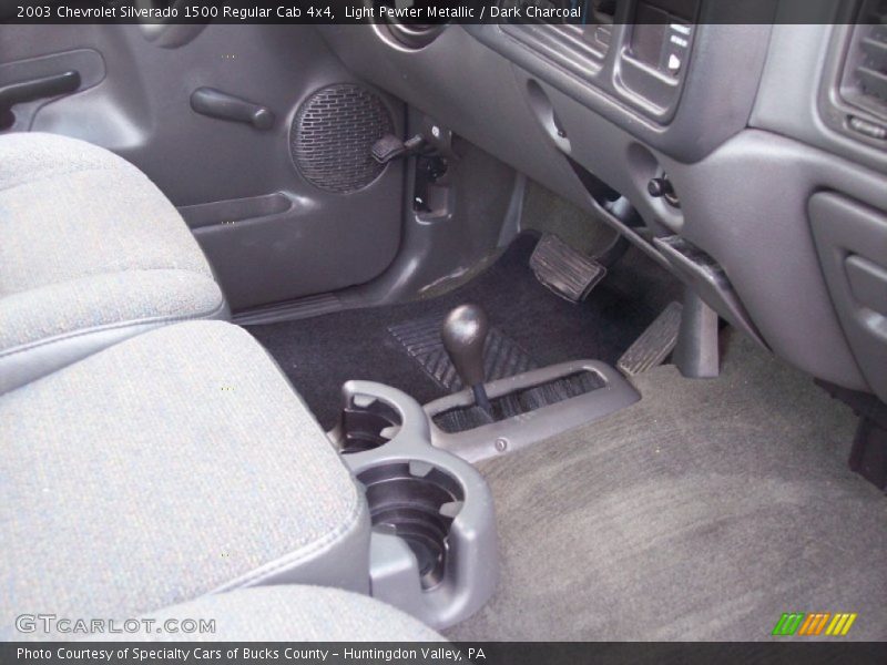 Light Pewter Metallic / Dark Charcoal 2003 Chevrolet Silverado 1500 Regular Cab 4x4