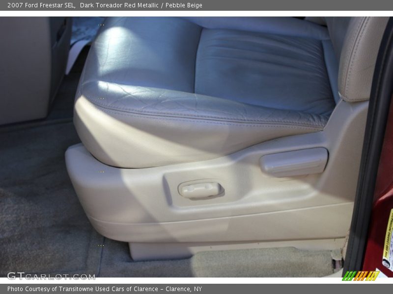 Dark Toreador Red Metallic / Pebble Beige 2007 Ford Freestar SEL