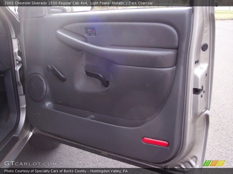 Light Pewter Metallic / Dark Charcoal 2003 Chevrolet Silverado 1500 Regular Cab 4x4