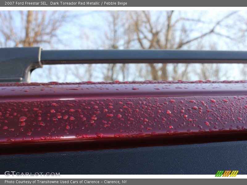 Dark Toreador Red Metallic / Pebble Beige 2007 Ford Freestar SEL