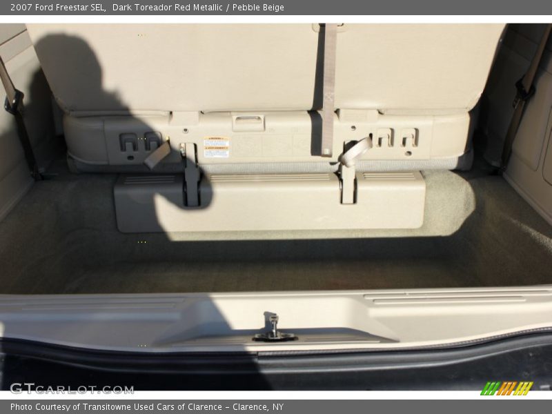 Dark Toreador Red Metallic / Pebble Beige 2007 Ford Freestar SEL
