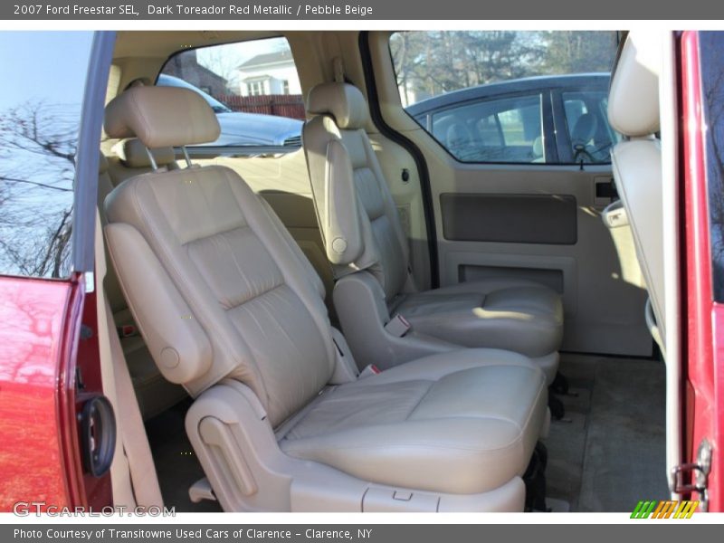 Dark Toreador Red Metallic / Pebble Beige 2007 Ford Freestar SEL