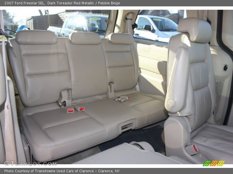 Dark Toreador Red Metallic / Pebble Beige 2007 Ford Freestar SEL