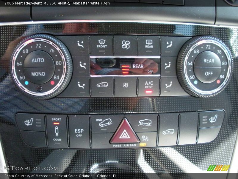 Alabaster White / Ash 2006 Mercedes-Benz ML 350 4Matic