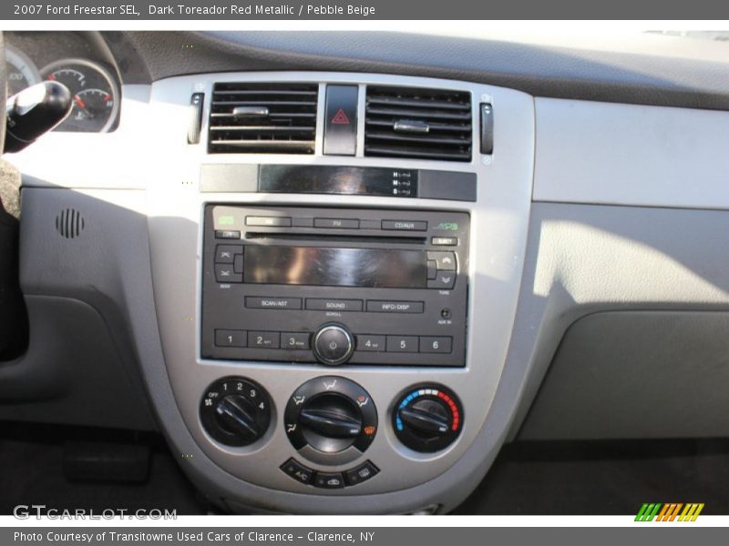 Dark Toreador Red Metallic / Pebble Beige 2007 Ford Freestar SEL