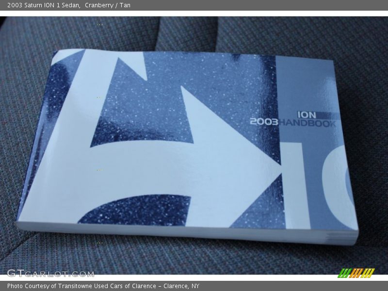 Cranberry / Tan 2003 Saturn ION 1 Sedan