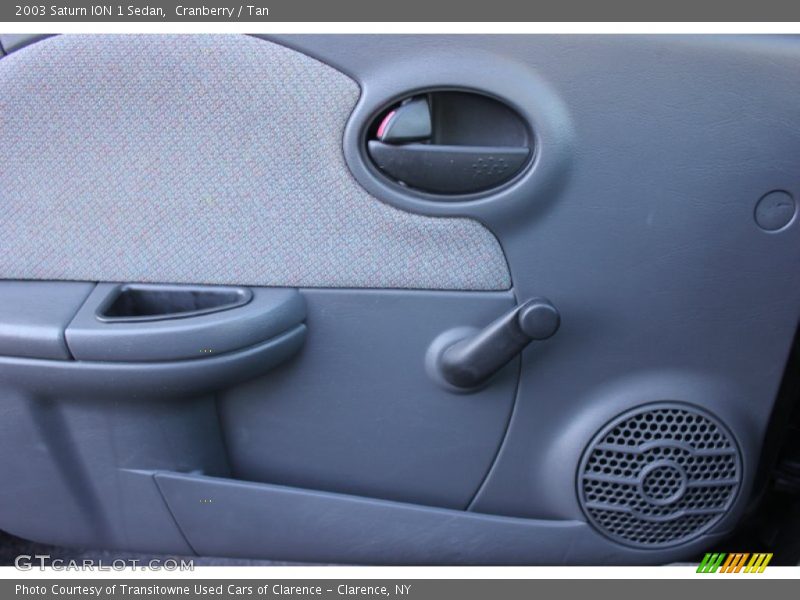 Cranberry / Tan 2003 Saturn ION 1 Sedan