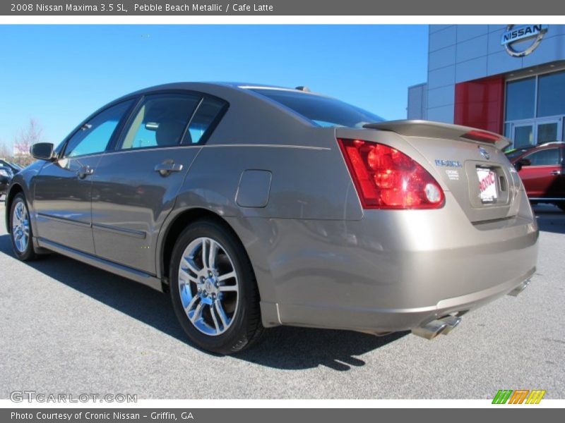 Pebble Beach Metallic / Cafe Latte 2008 Nissan Maxima 3.5 SL