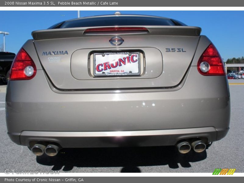 Pebble Beach Metallic / Cafe Latte 2008 Nissan Maxima 3.5 SL