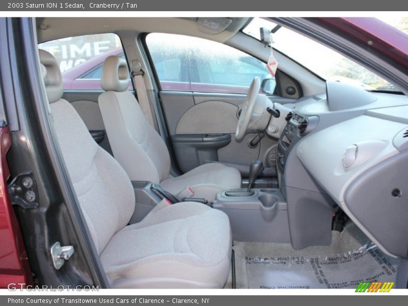  2003 ION 1 Sedan Tan Interior