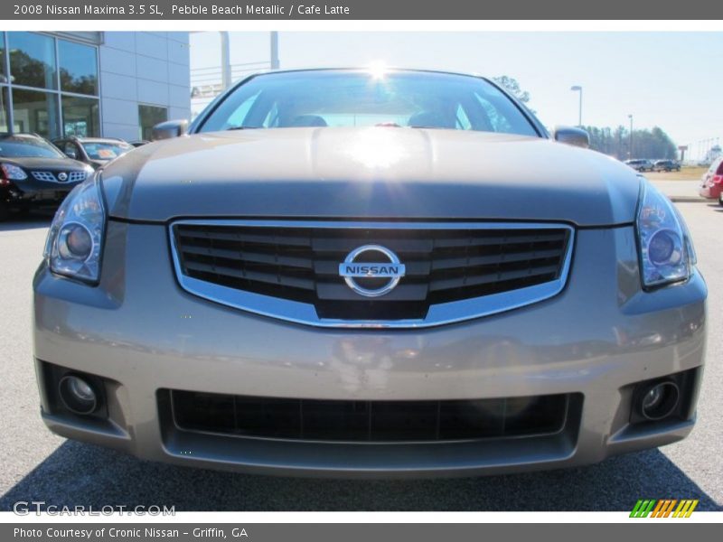 Pebble Beach Metallic / Cafe Latte 2008 Nissan Maxima 3.5 SL