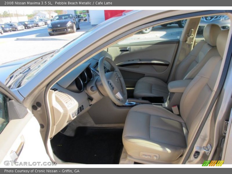 Pebble Beach Metallic / Cafe Latte 2008 Nissan Maxima 3.5 SL