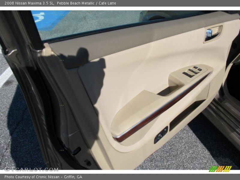 Pebble Beach Metallic / Cafe Latte 2008 Nissan Maxima 3.5 SL