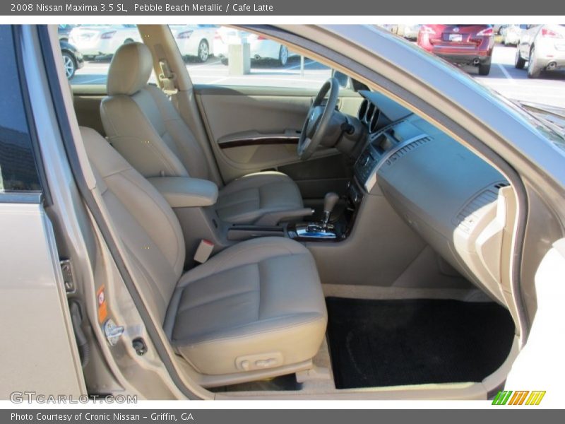 Pebble Beach Metallic / Cafe Latte 2008 Nissan Maxima 3.5 SL