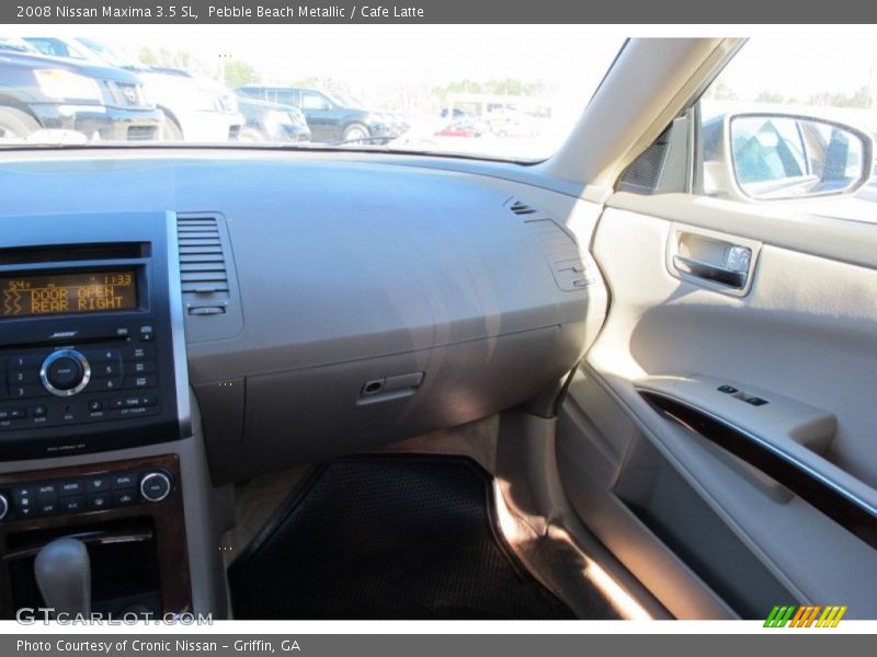 Pebble Beach Metallic / Cafe Latte 2008 Nissan Maxima 3.5 SL