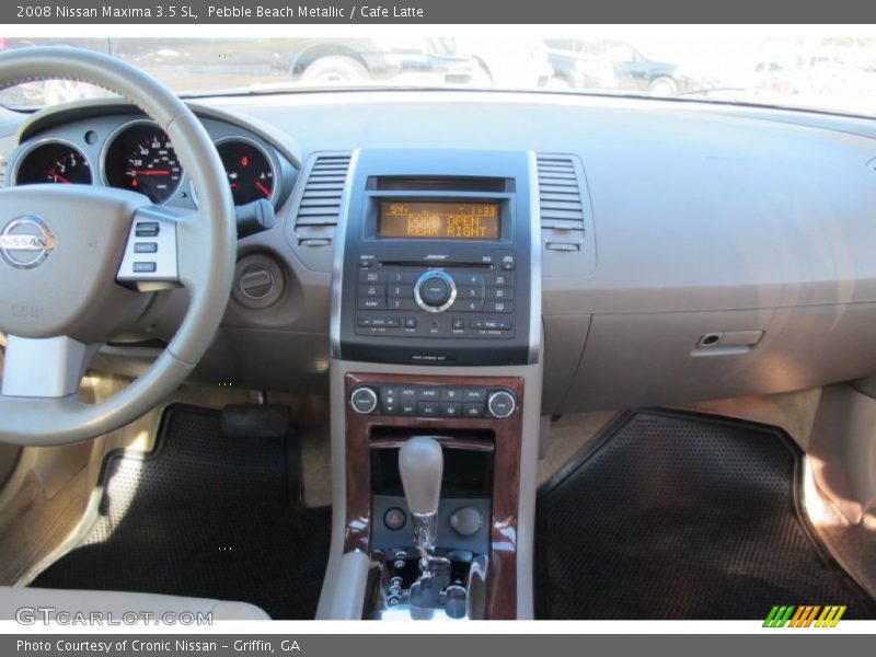 Pebble Beach Metallic / Cafe Latte 2008 Nissan Maxima 3.5 SL