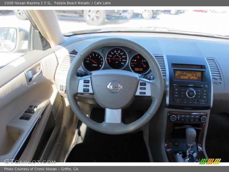 Pebble Beach Metallic / Cafe Latte 2008 Nissan Maxima 3.5 SL