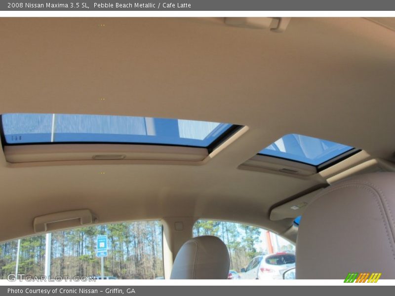 Pebble Beach Metallic / Cafe Latte 2008 Nissan Maxima 3.5 SL