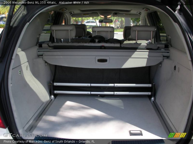 Alabaster White / Ash 2006 Mercedes-Benz ML 350 4Matic