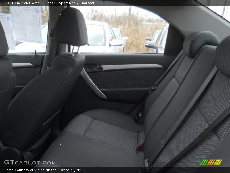Sport Red / Charcoal 2011 Chevrolet Aveo LT Sedan