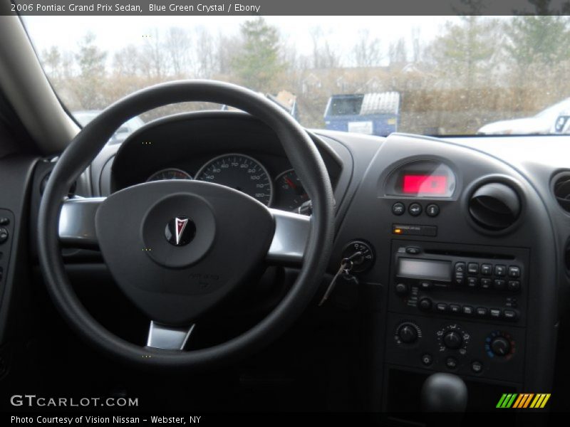 Blue Green Crystal / Ebony 2006 Pontiac Grand Prix Sedan