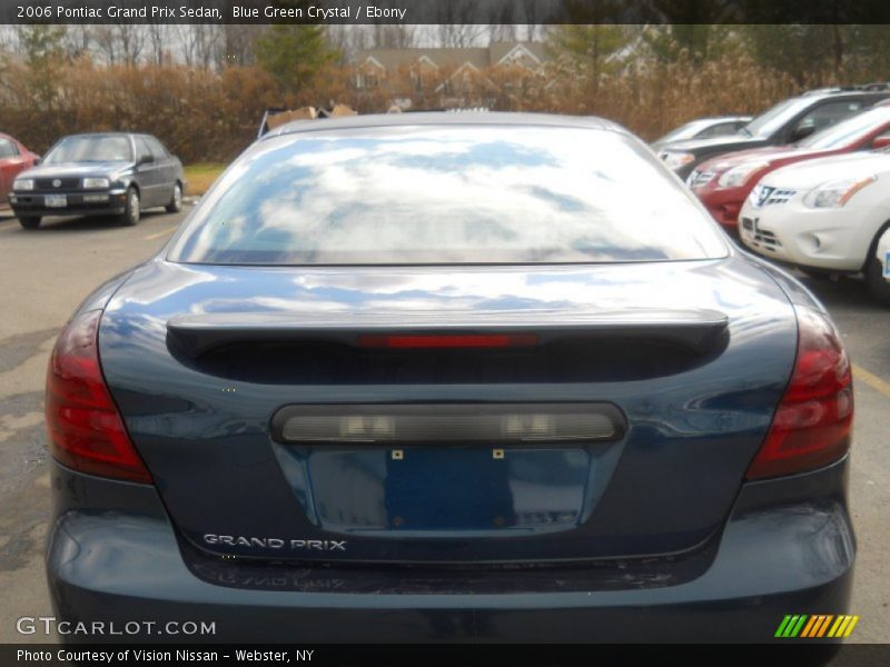 Blue Green Crystal / Ebony 2006 Pontiac Grand Prix Sedan