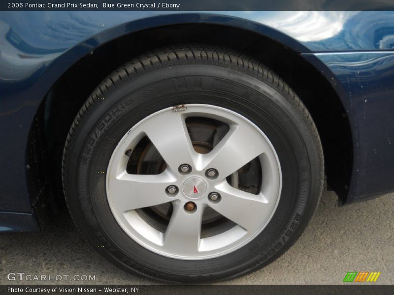 Blue Green Crystal / Ebony 2006 Pontiac Grand Prix Sedan