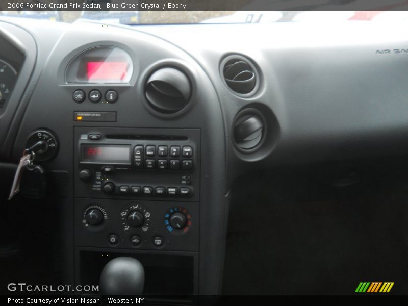 Blue Green Crystal / Ebony 2006 Pontiac Grand Prix Sedan