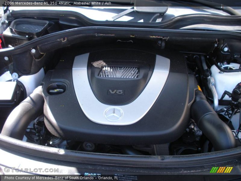 Alabaster White / Ash 2006 Mercedes-Benz ML 350 4Matic