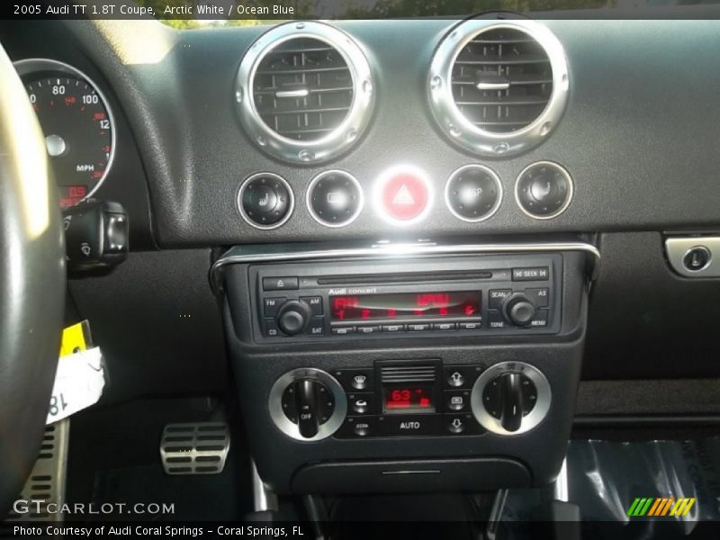 Controls of 2005 TT 1.8T Coupe