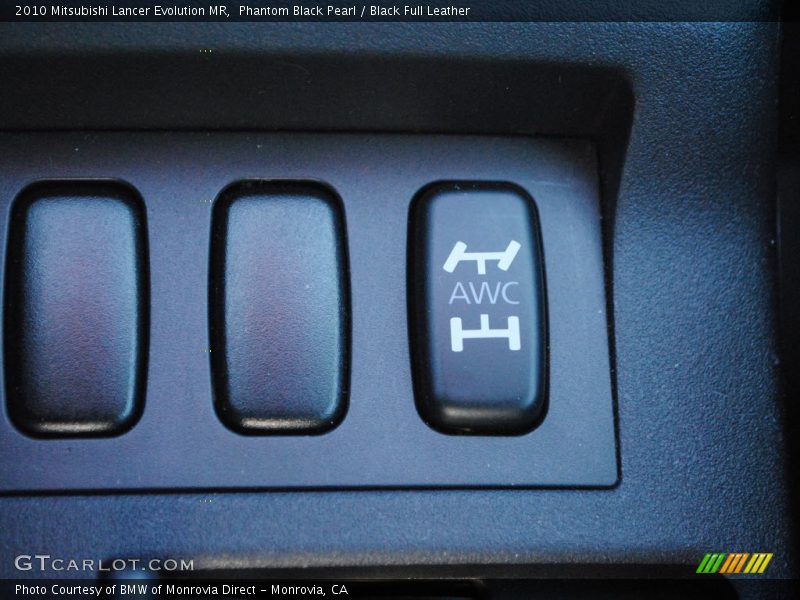 Controls of 2010 Lancer Evolution MR