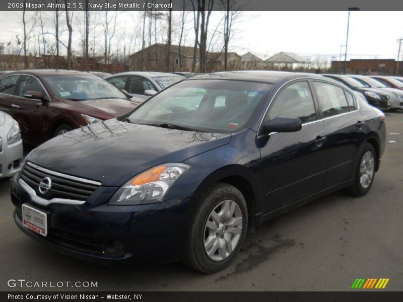 Navy Blue Metallic / Charcoal 2009 Nissan Altima 2.5 S