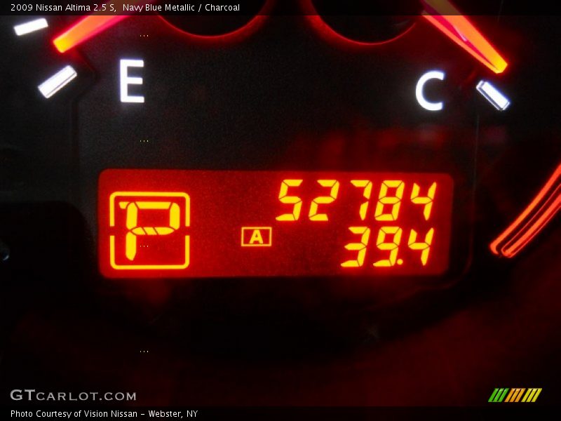 Navy Blue Metallic / Charcoal 2009 Nissan Altima 2.5 S