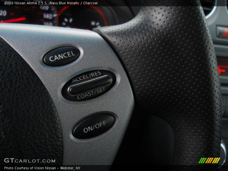 Navy Blue Metallic / Charcoal 2009 Nissan Altima 2.5 S