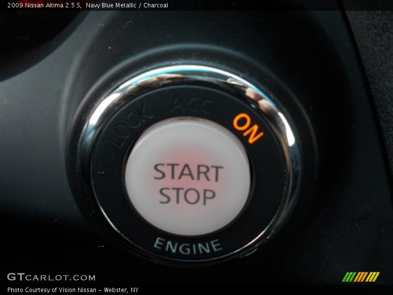 Navy Blue Metallic / Charcoal 2009 Nissan Altima 2.5 S
