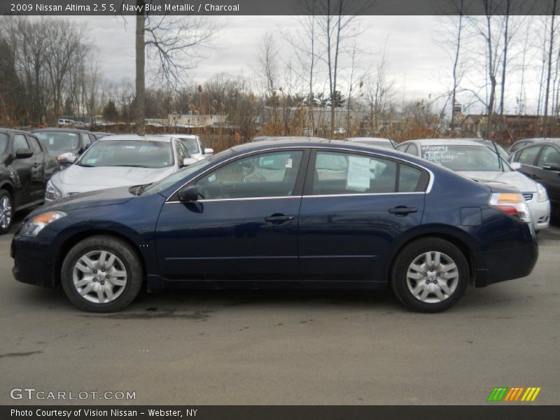 Navy Blue Metallic / Charcoal 2009 Nissan Altima 2.5 S