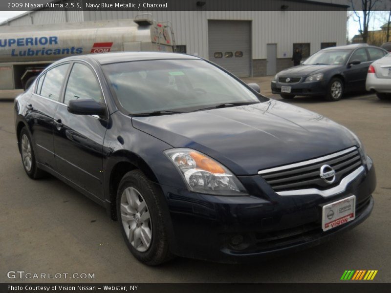 Navy Blue Metallic / Charcoal 2009 Nissan Altima 2.5 S