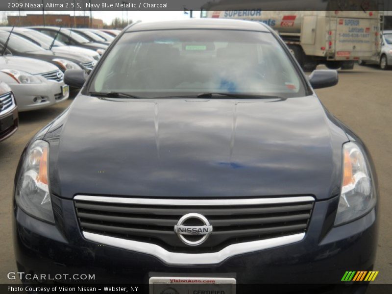 Navy Blue Metallic / Charcoal 2009 Nissan Altima 2.5 S