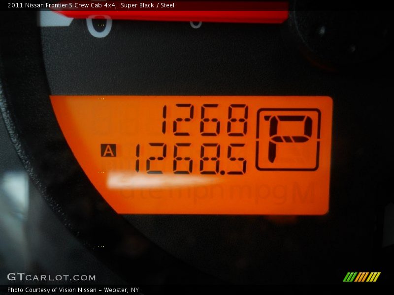 Super Black / Steel 2011 Nissan Frontier S Crew Cab 4x4